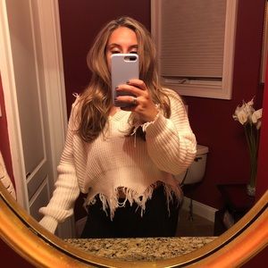 Shein Cropped Sweater